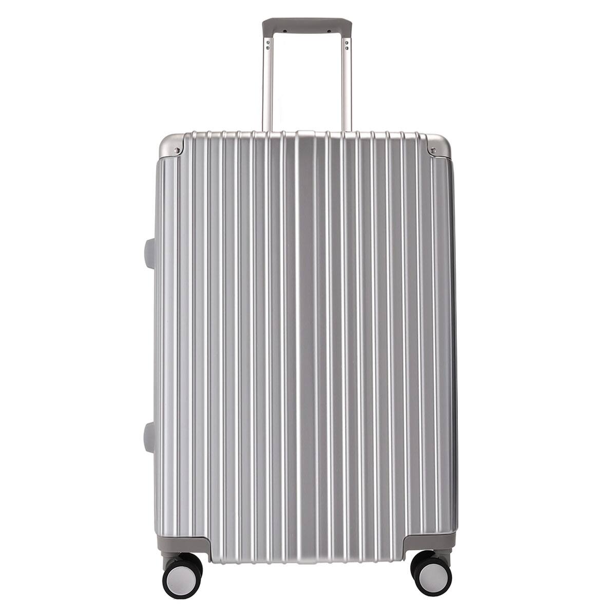 フレームタイプ キャリーケース 60L (シルバー) | ニトリネット【公式