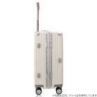フレームタイプ キャリーケース 60L (クリーム) 4枚目画像