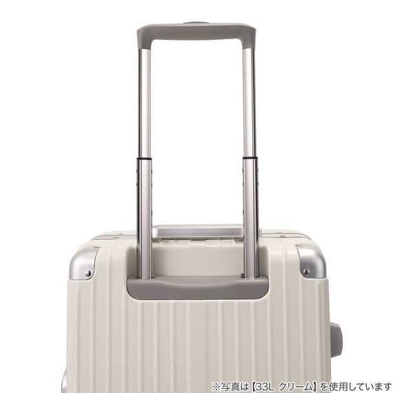 フレームタイプ キャリーケース 60L (クリーム) 5枚目画像