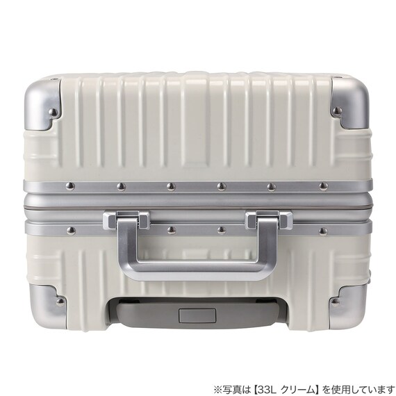 フレームタイプ キャリーケース 60L (クリーム) 10枚目画像