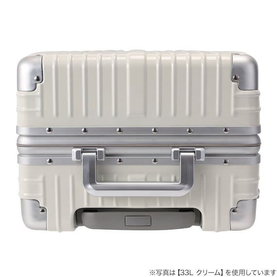 フレームタイプ キャリーケース 60L (クリーム) 10枚目画像