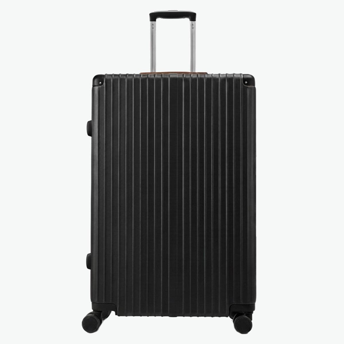 フレームタイプ キャリーケース 90L (エンボスブラック) | ニトリ