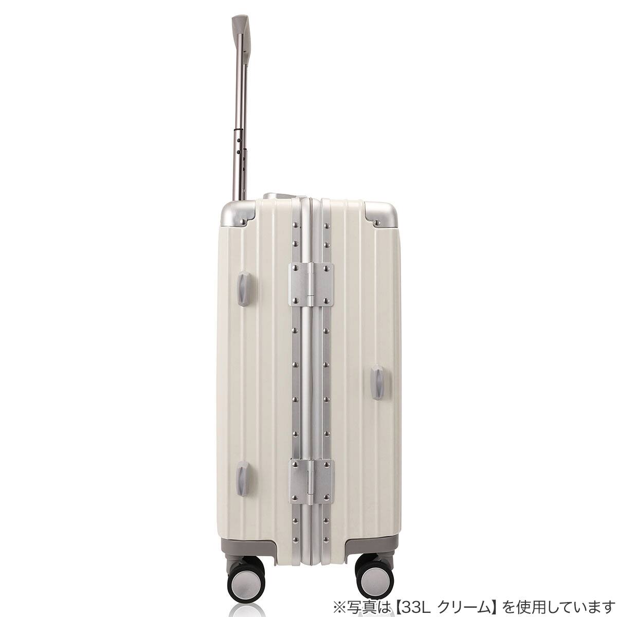 フレームタイプ キャリーケース 90L (クリーム) | ニトリネット【公式