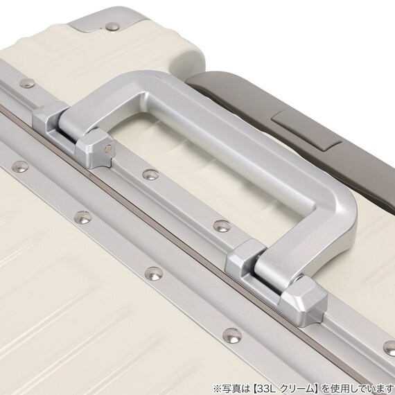 フレームタイプ キャリーケース 90L (クリーム) 6枚目画像