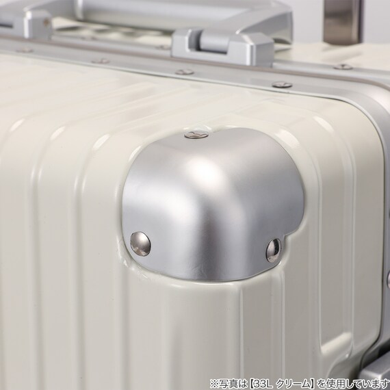 フレームタイプ キャリーケース 90L (クリーム) 9枚目画像