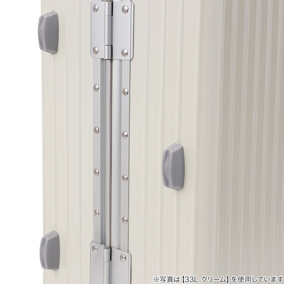 フレームタイプ キャリーケース 90L (クリーム) 12枚目画像