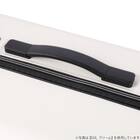 トップオープン ジッパータイプ キャリーケース 38L (クリーム) 7枚目画像