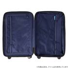 トップオープン ジッパータイプ キャリーケース 38L (クリーム) 13枚目画像