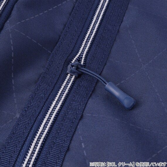 トップオープン ジッパータイプ キャリーケース 38L (クリーム) 16枚目画像
