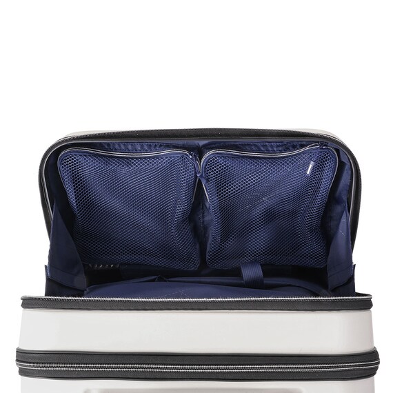 トップオープン ジッパータイプ キャリーケース 60L (クリーム) 18枚目画像