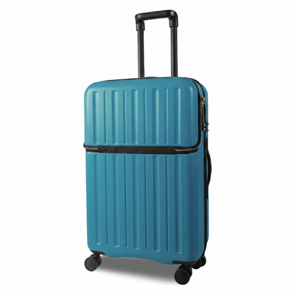 トップオープン ジッパータイプ キャリーケース 60L (ブラック