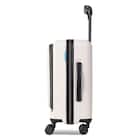 フロントオープン ジッパータイプ キャリーケース 38L (クリーム) 3枚目画像