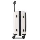 フロントオープン ジッパータイプ キャリーケース 38L (クリーム) 5枚目画像