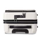 フロントオープン ジッパータイプ キャリーケース 38L (クリーム) 6枚目画像