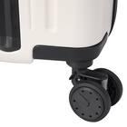 フロントオープン ジッパータイプ キャリーケース 38L (クリーム) 11枚目画像