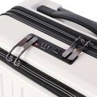 フロントオープン ジッパータイプ キャリーケース 38L (クリーム) 12枚目画像