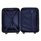 フロントオープン ジッパータイプ キャリーケース 38L (クリーム) 16枚目画像