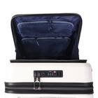 フロントオープン ジッパータイプ キャリーケース 38L (クリーム) 18枚目画像