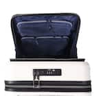 フロントオープン ジッパータイプ キャリーケース 38L (クリーム) 18枚目画像