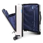 フロントオープン ジッパータイプ キャリーケース 38L (クリーム) 19枚目画像