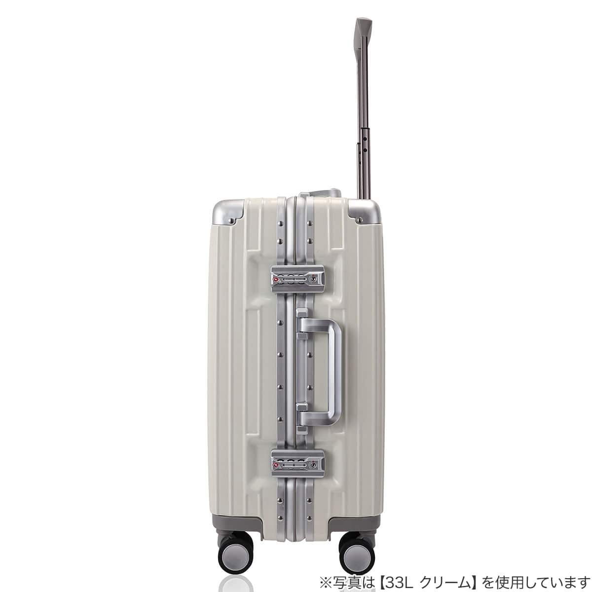 フレームタイプ キャリーケース 90L (エンボスブラック) | ニトリ