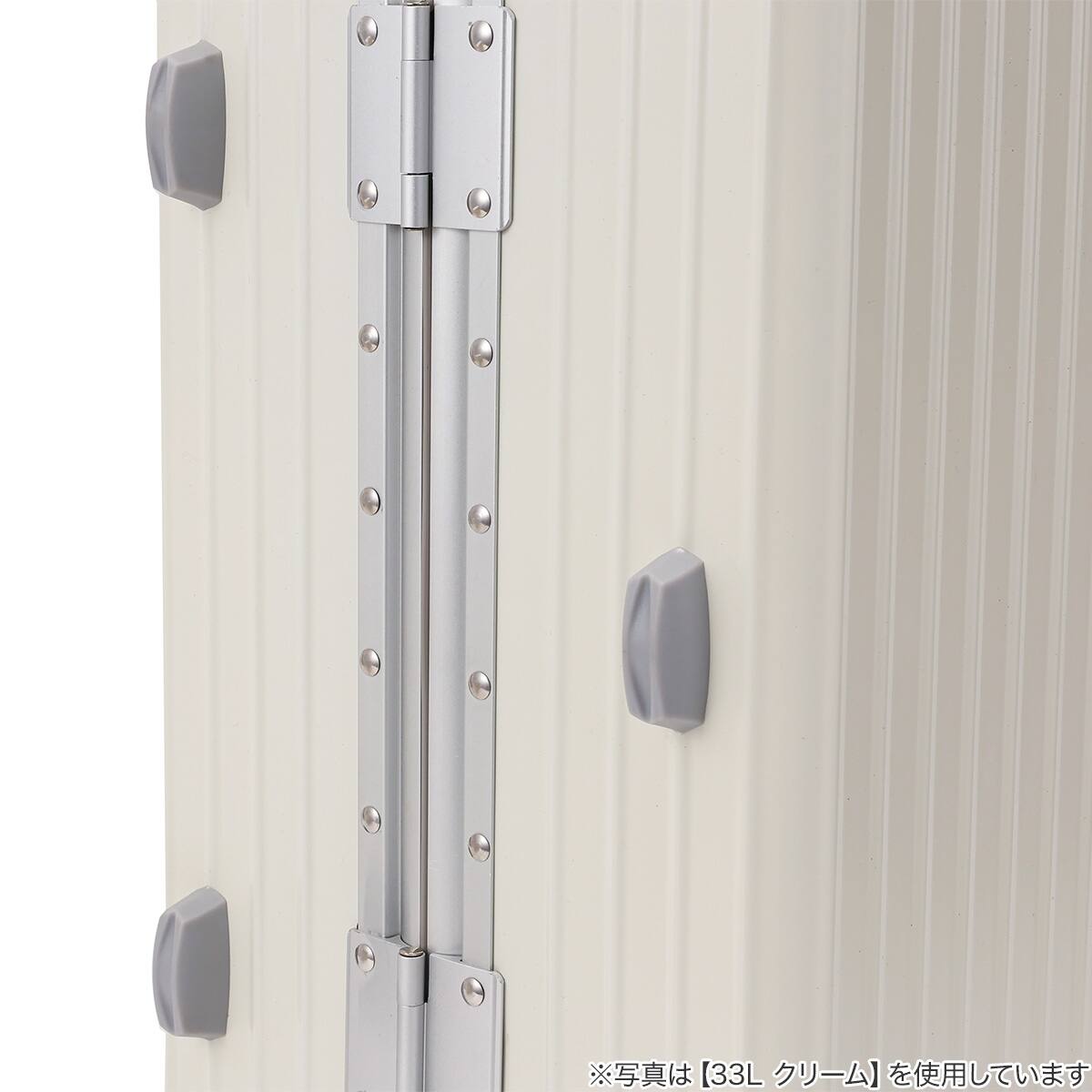フレームタイプ キャリーケース 90L (エンボスブラック) | ニトリ