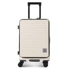 フロントオープン ジッパータイプ キャリーケース 40L (クリーム) 2枚目画像