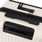 フロントオープン ジッパータイプ キャリーケース 40L (クリーム) 8枚目画像