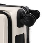 フロントオープン ジッパータイプ キャリーケース 40L (クリーム) 11枚目画像