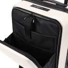 フロントオープン ジッパータイプ キャリーケース 40L (クリーム) 13枚目画像