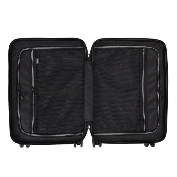 フロントオープン ジッパータイプ キャリーケース 40L (クリーム) 15枚目画像