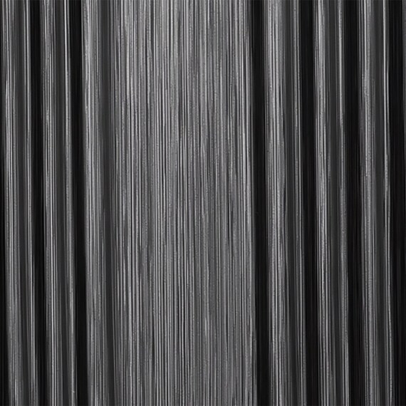 拡張 ジッパータイプ キャリーケース 88-100L (ガンメタブラッシュ) 2枚目画像