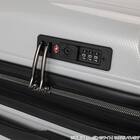 拡張 ジッパータイプ キャリーケース 88-100L (ガンメタブラッシュ) 8枚目画像