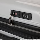 拡張 ジッパータイプ キャリーケース 88-100L (ガンメタブラッシュ) 8枚目画像