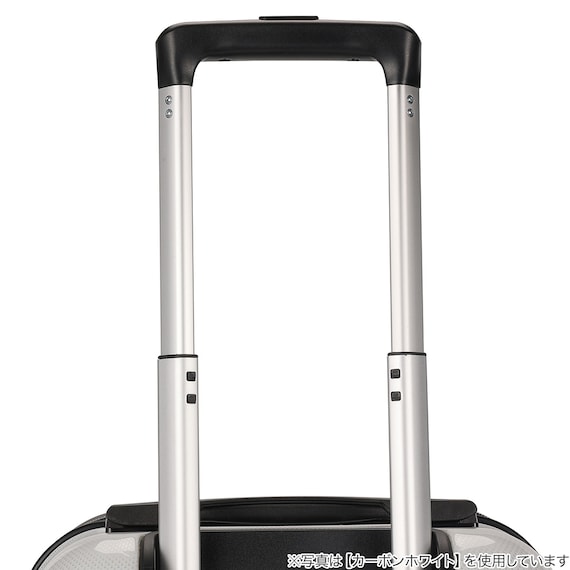 拡張 ジッパータイプ キャリーケース 88-100L (ガンメタブラッシュ) 10枚目画像