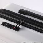 拡張 ジッパータイプ キャリーケース 88-100L (ガンメタブラッシュ) 13枚目画像