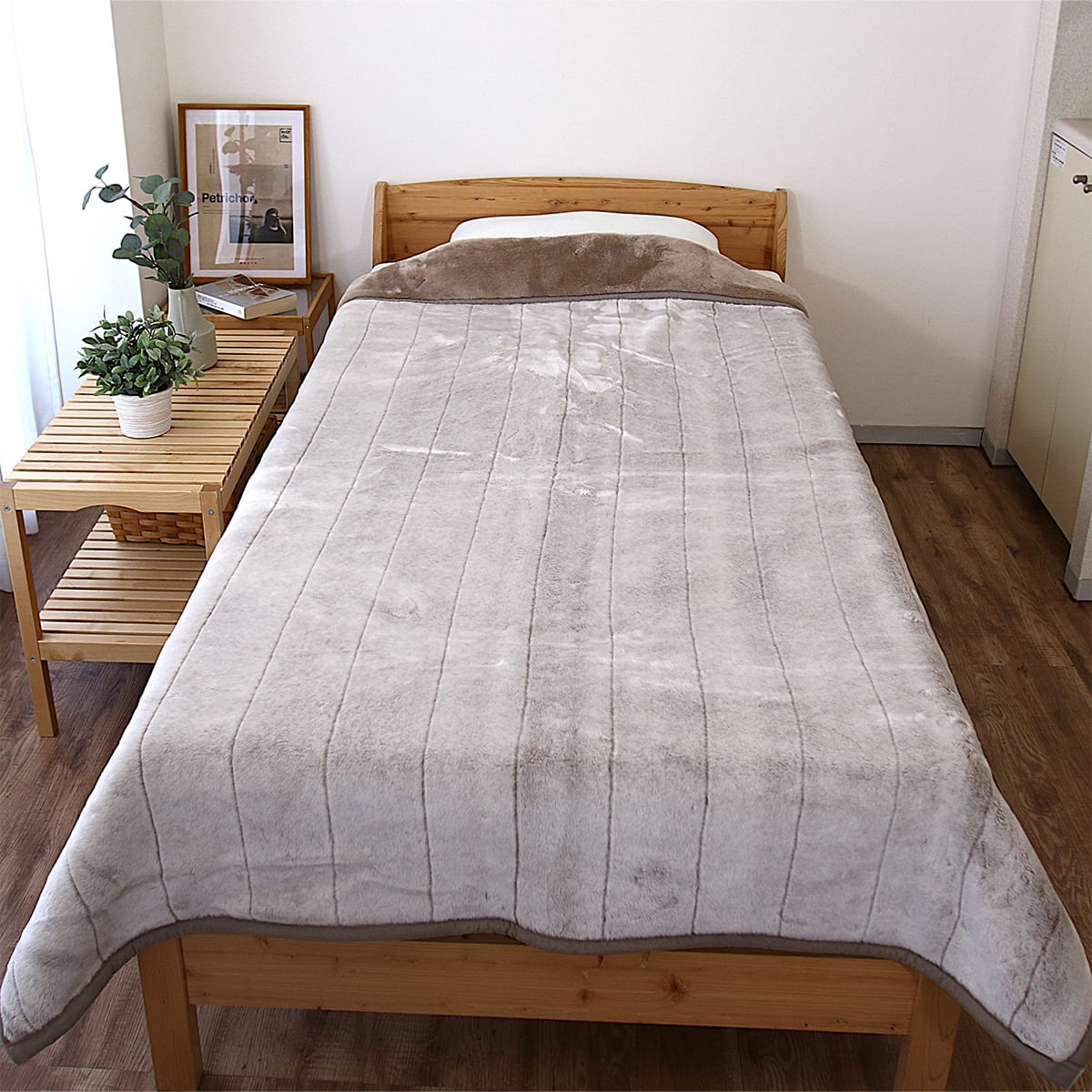 アクリル2枚合せ毛布 シングル (ARR BE) | ニトリネット【公式】 家具