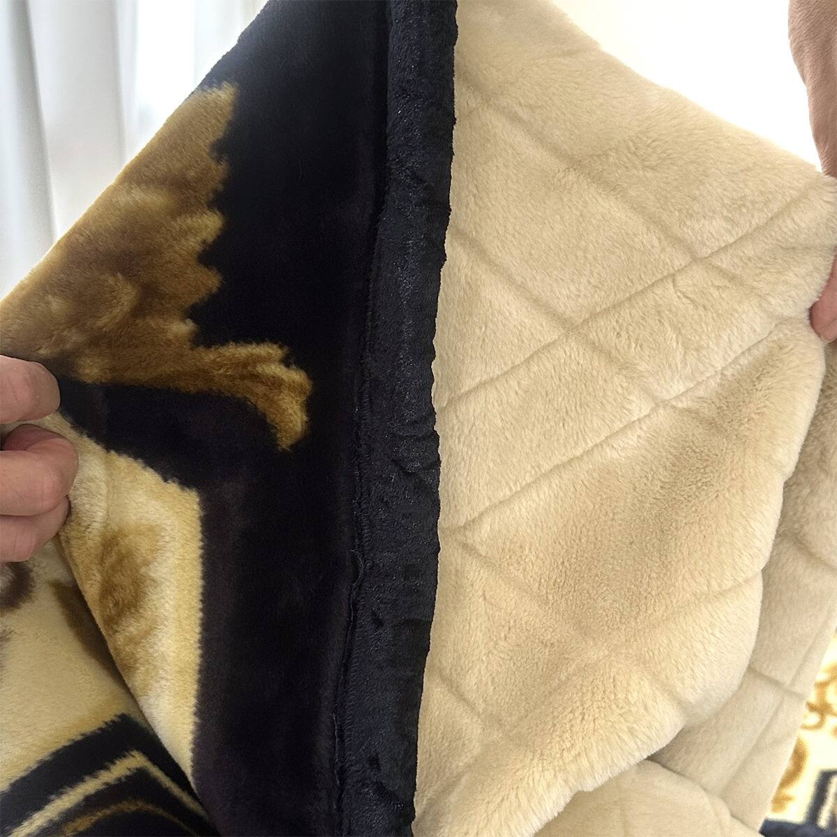 カシミアウール混綿入りアクリル毛布 シングル (LFR NV) | ニトリ