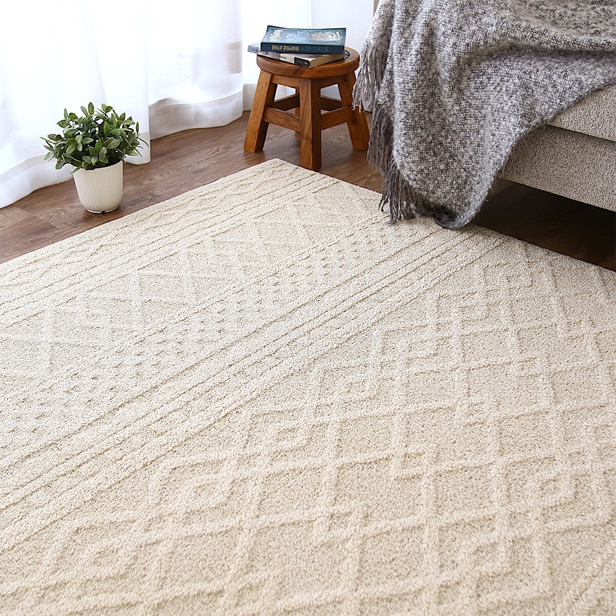 金ラメ入り綿混ラグ 185×240cm (CDN IV) | ニトリネット【公式】 家具