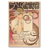 アートボード サロン・デ・サン 1897年6月 (ミュシャ)