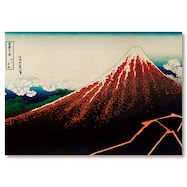 アートボード 山下白雨 (葛飾北斎)