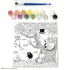 ぬりえキャンバス 木の上のムーミンパパ (200×200) 1枚目画像