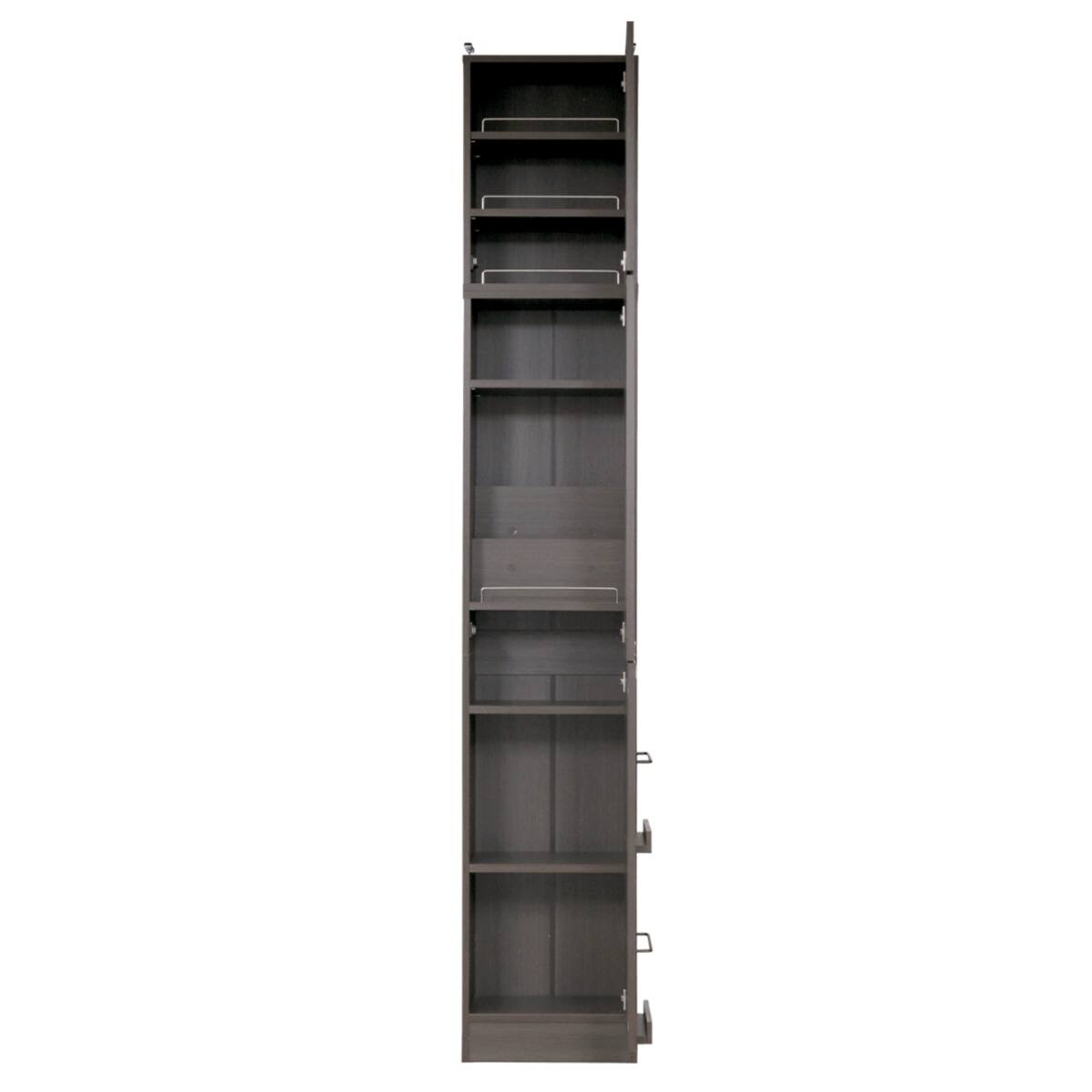 表紙を見せて収納できる本棚 [深型タイプ] (幅42cm ハイタイプ 扉付き