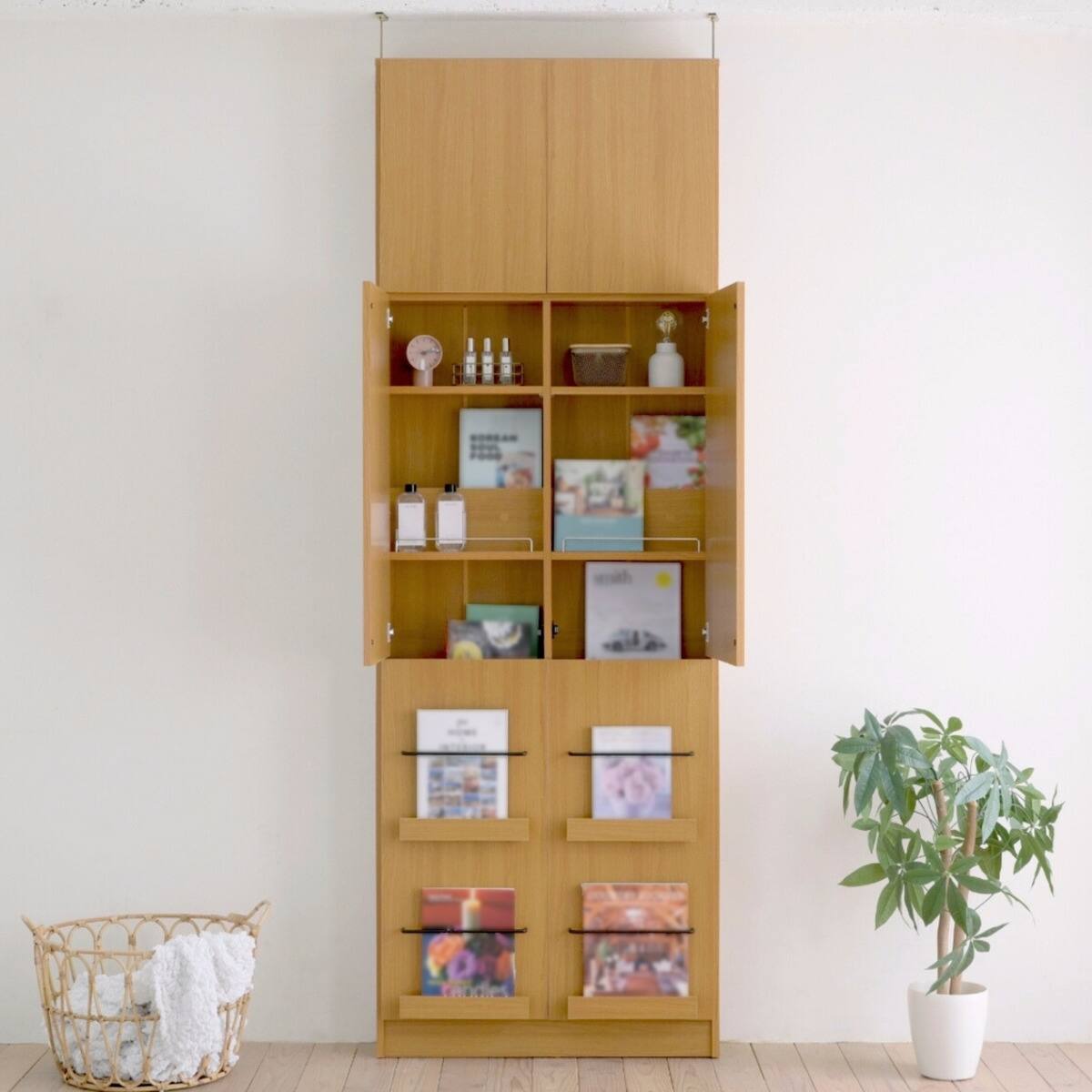 tamaya様専用 即発送可能！ 美品 ニトリ 本棚 表紙を見せて収納できる