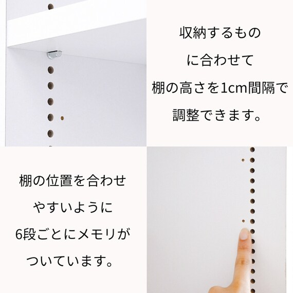 表紙を見せて収納できる本棚 [浅型タイプ] (幅42cm ライトブラウン) 9枚目画像