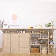 薄型カウンター下収納セット【期間限定価格:11/27~1/5まで】