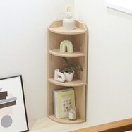 薄型カウンター下収納 コーナーラック