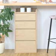 薄型カウンター下収納 チェスト (幅40cm)