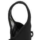 肩掛けできるボトルカバー (500ml ブラック) 4枚目画像