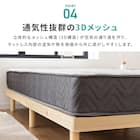 セミシングル ポケットコイルマットレス (SLT 01) 11枚目画像